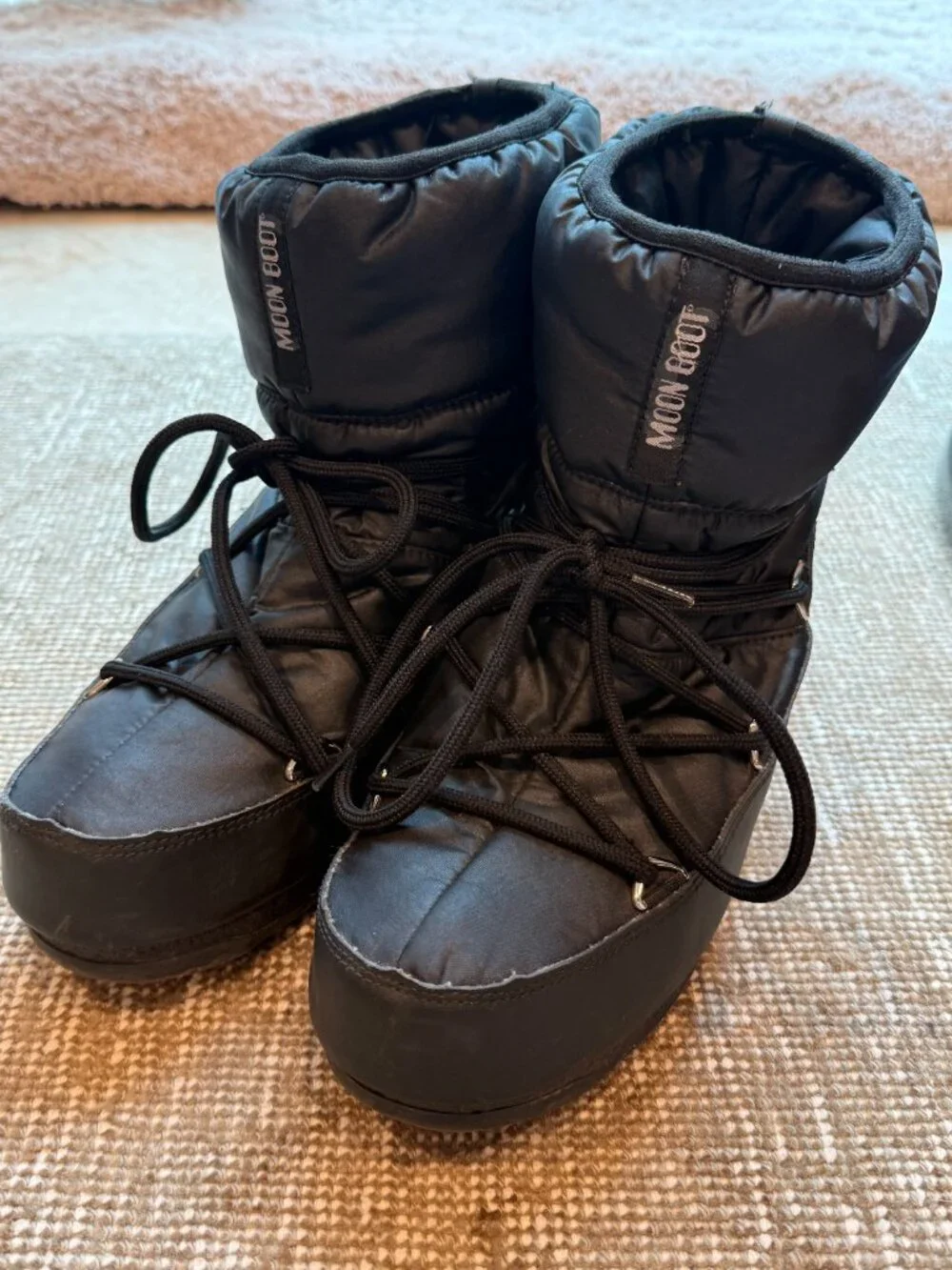 LTRACK LOW BLACK NYLON BOOTS | Black | EU 40, US 8.5